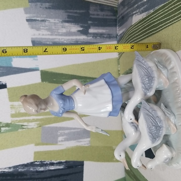 Bing and Grondahl Style Goose Girl Figurine - Picture 2 of 14